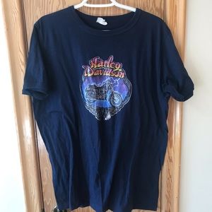 VINTAGE Harley Davidson Shirt. Mens Large.